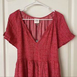 Knox Rose Red patterned shift dress size XS Target